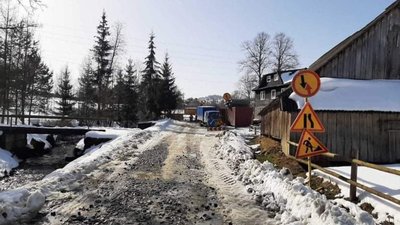 На дорозі "Славське – Хащованя" відновили ремонт двох мостів (ФОТО)