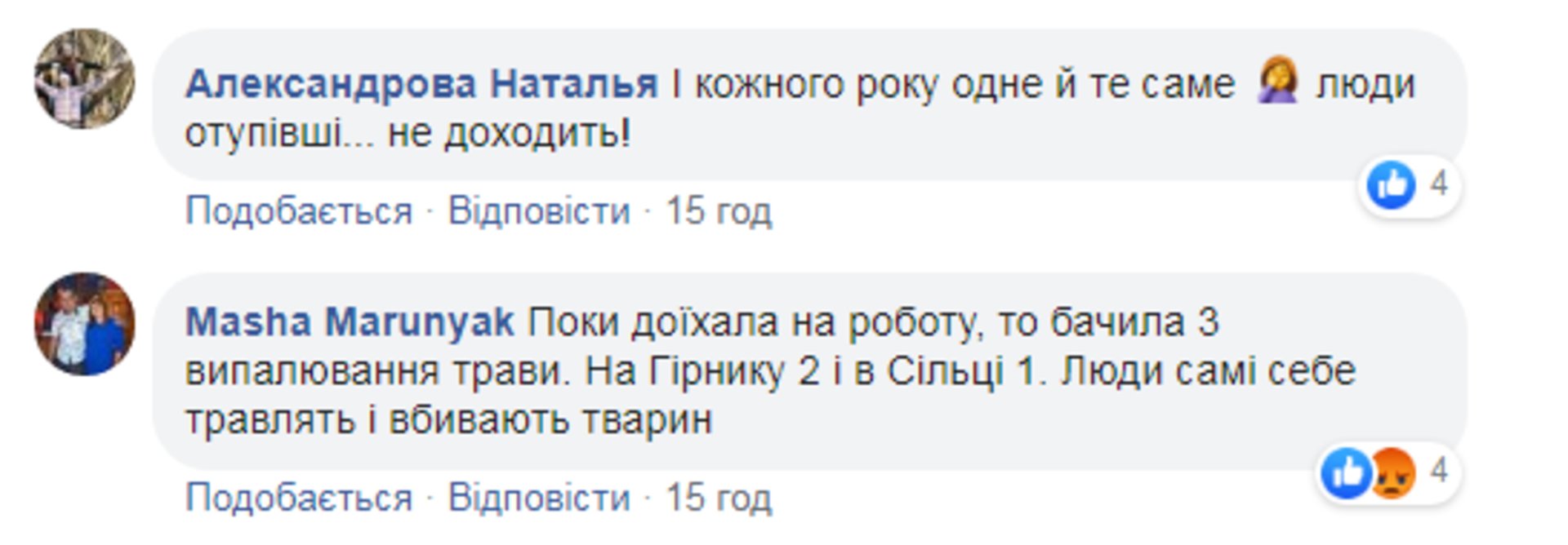 Скриншот ФБ
