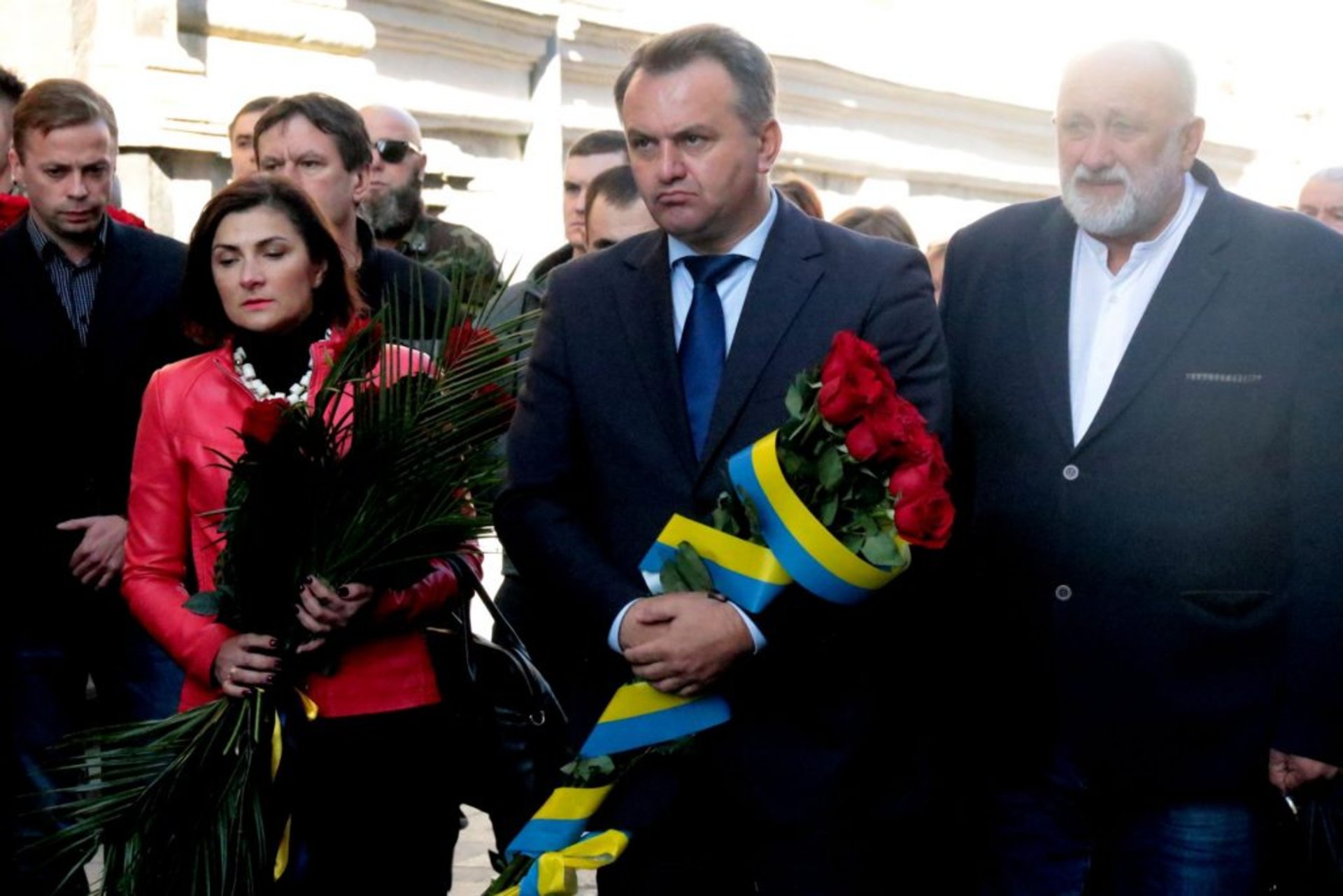 Прощання із бійцем Юліаном Циганко