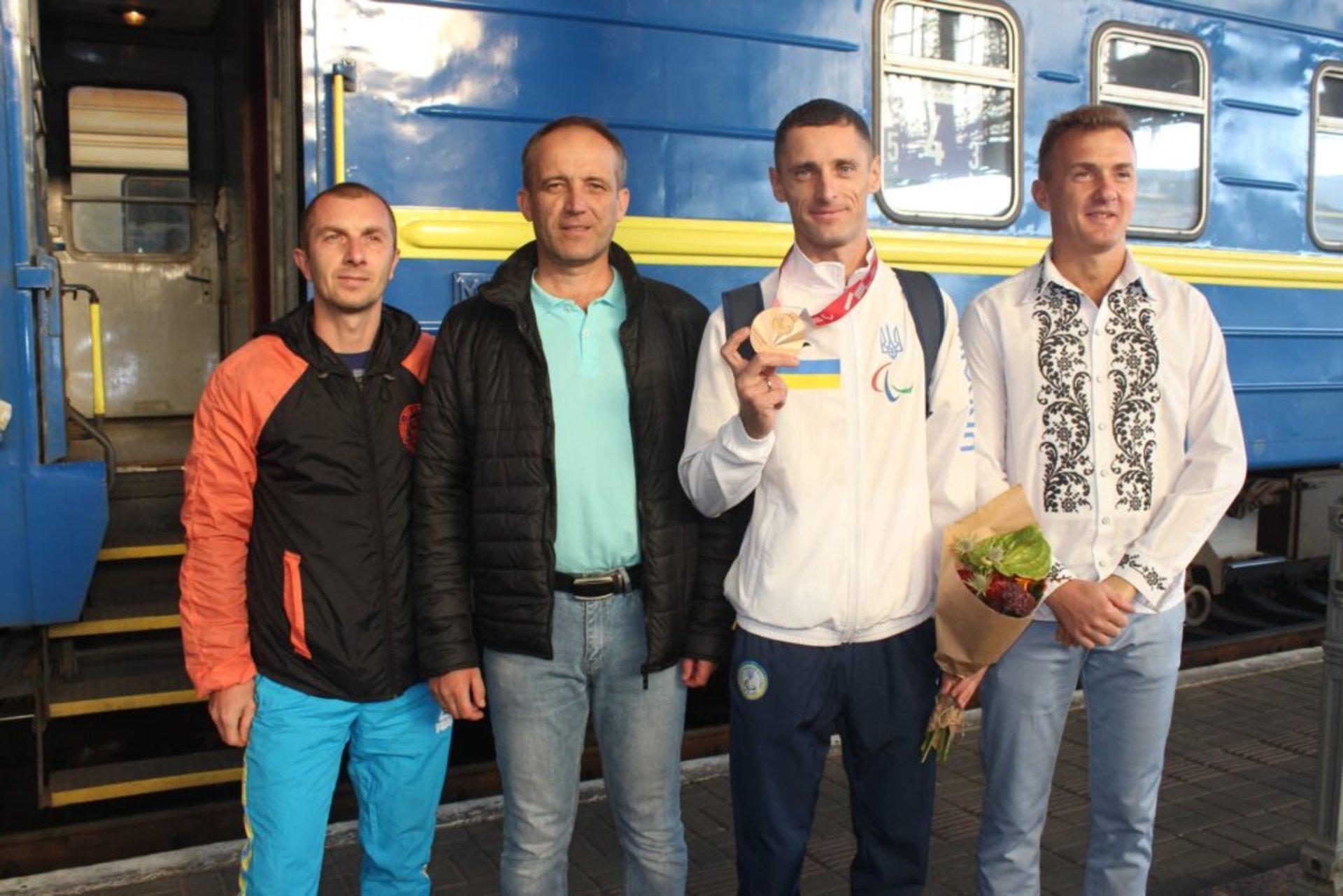 У Львові зустріли бронзового призера Паралімпійських Ігор, фото Управління спорту ЛМР
