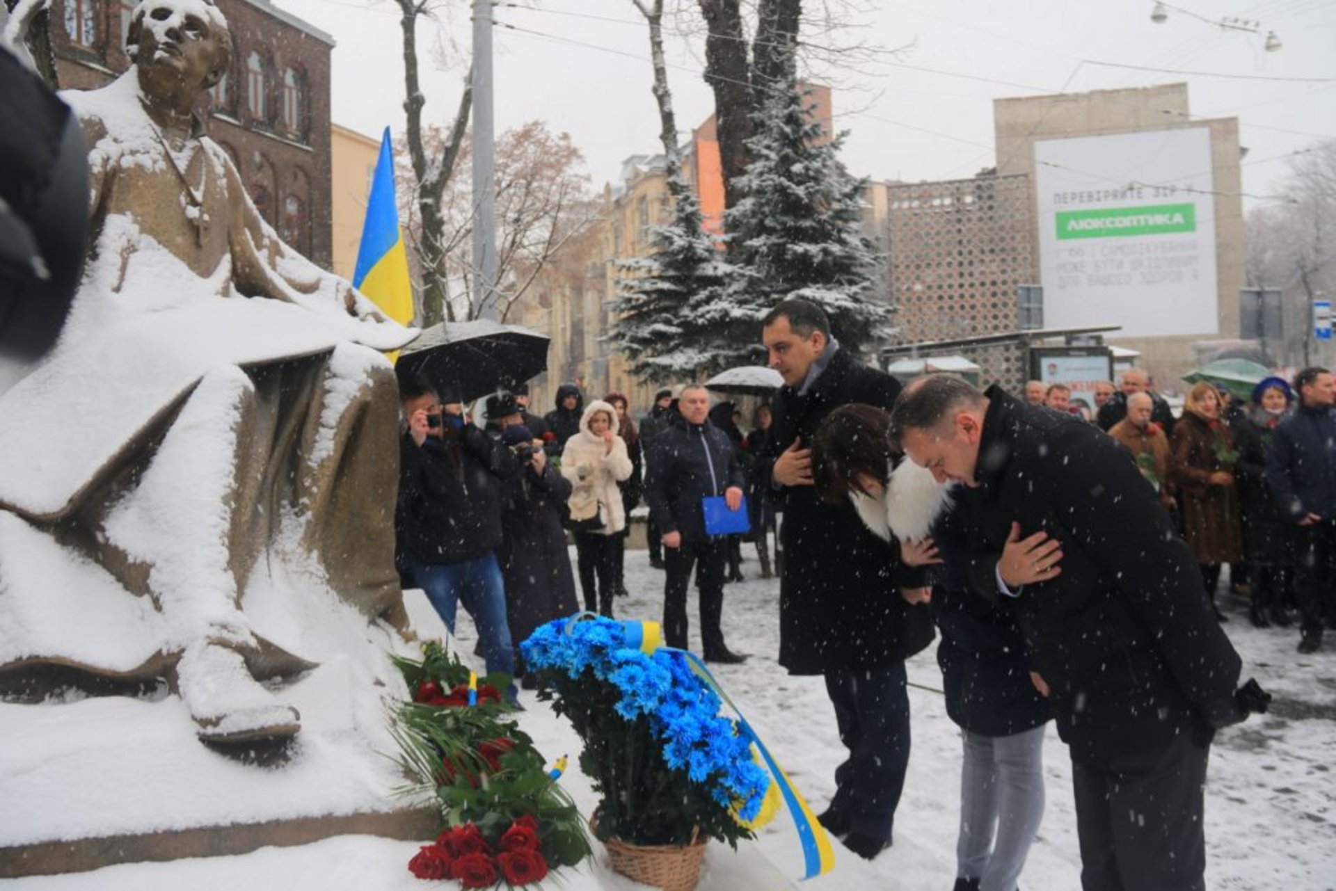 Вшанування пам`яті Михайла Вербицького, Львів, 07.12.18