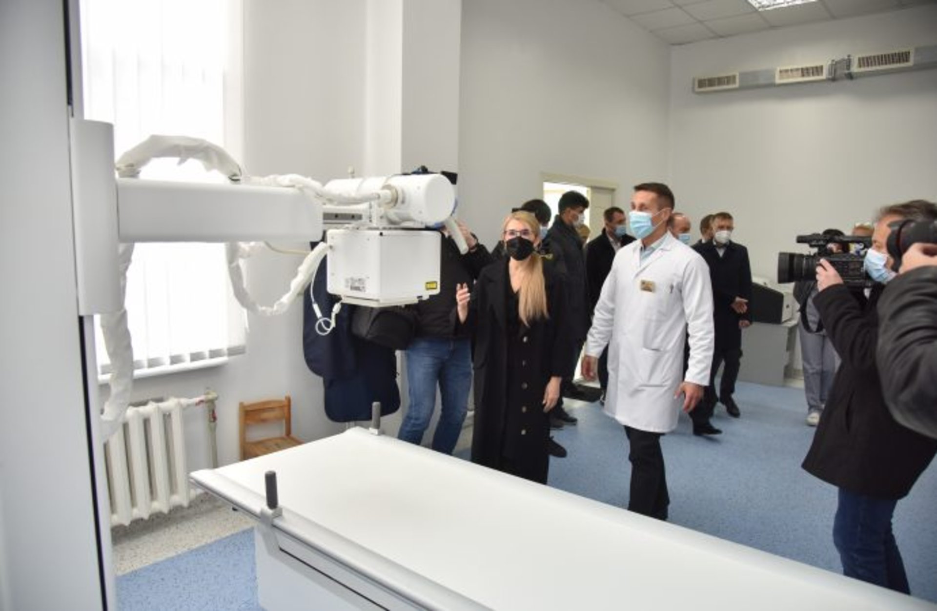 Тимошенко обіцяє підтримувати медиків і захищати українців, фото "Батьківщини"