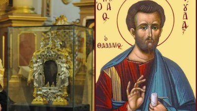 У Львові можна помолитися перед чудотворними мощами святого апостола Юди Тадея