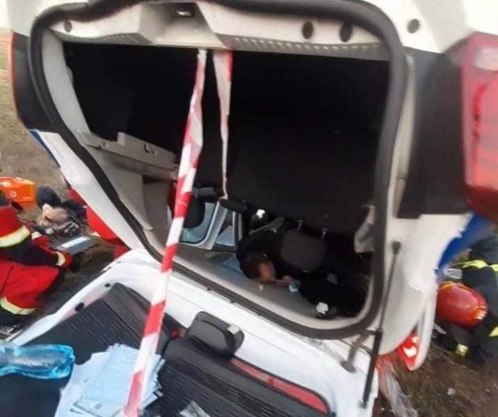 На Одещині перекинувся поліцейський автомобіль