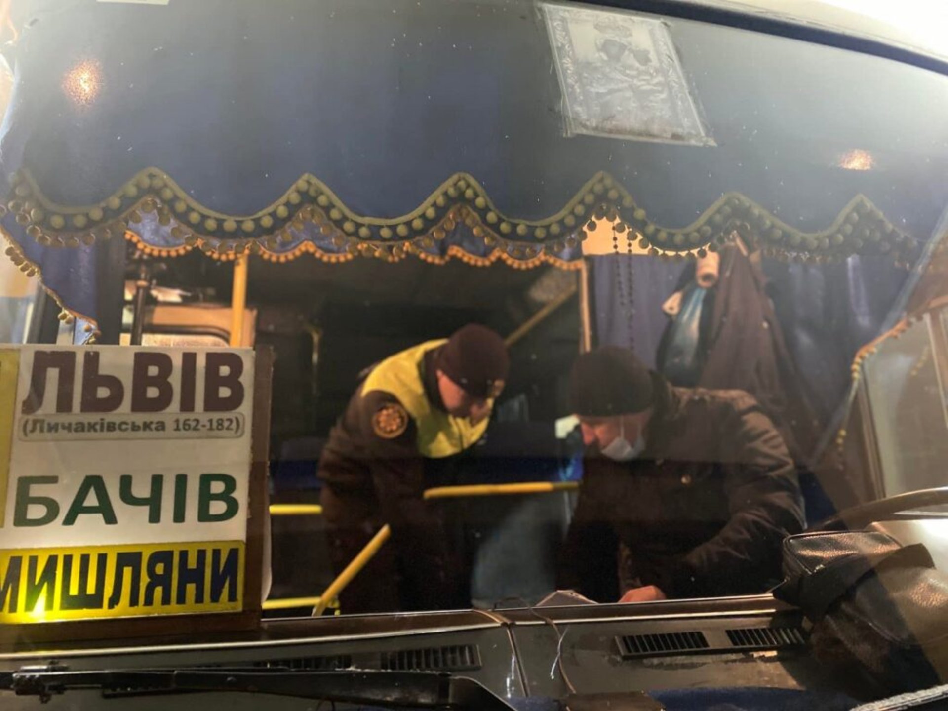 На Перемишлянщині перевірили маршрутки, фото управління транспорту ЛОДА