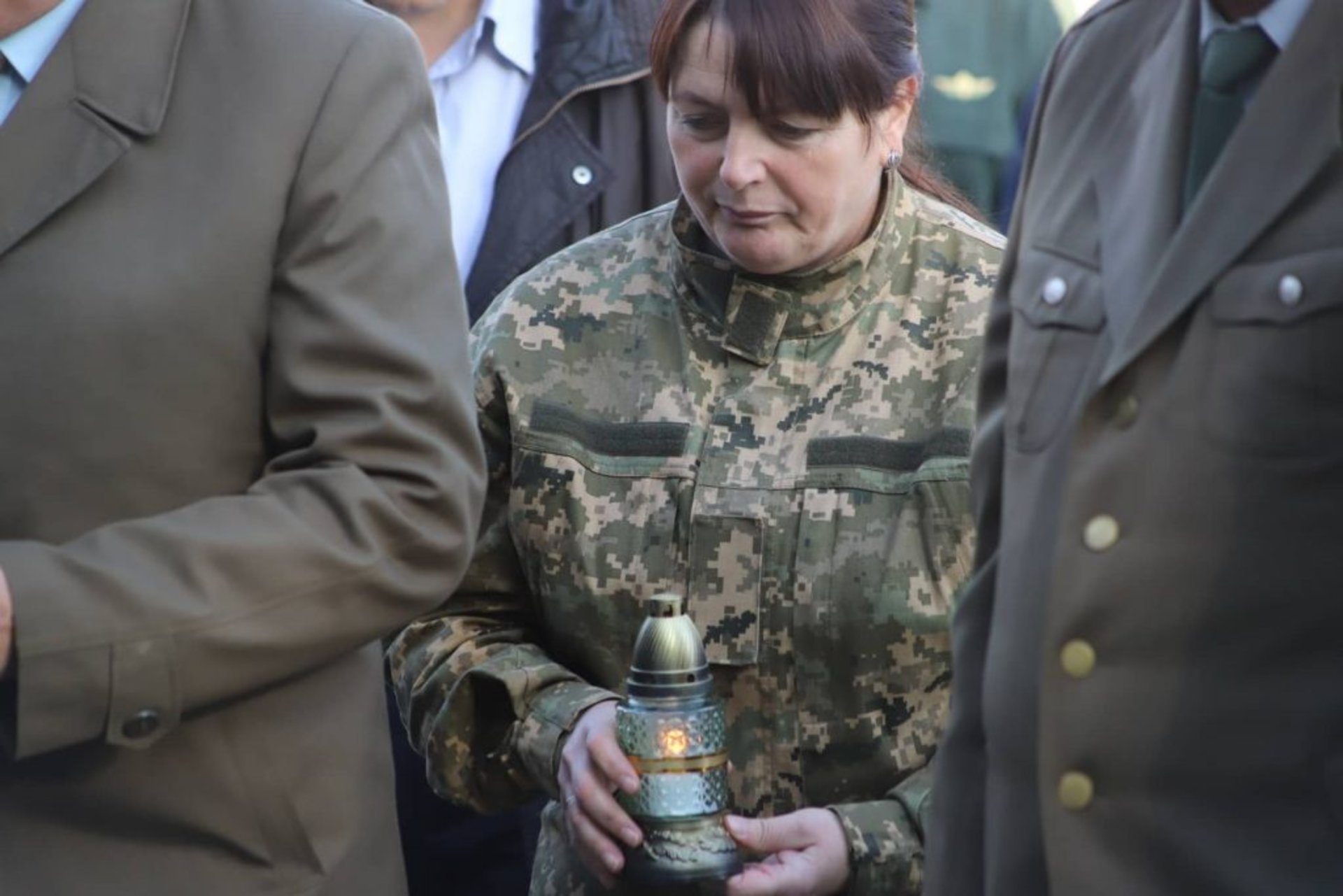 У Львові з військовими почестями перепоховали воїнів УПА. Фото Олександра Ганущина