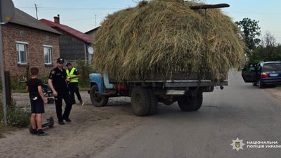 На Львівщині 15-річний мотоцикліст потрапив у аварію