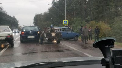 Поблизу Львова через ДТП ускладнився рух автомобілів