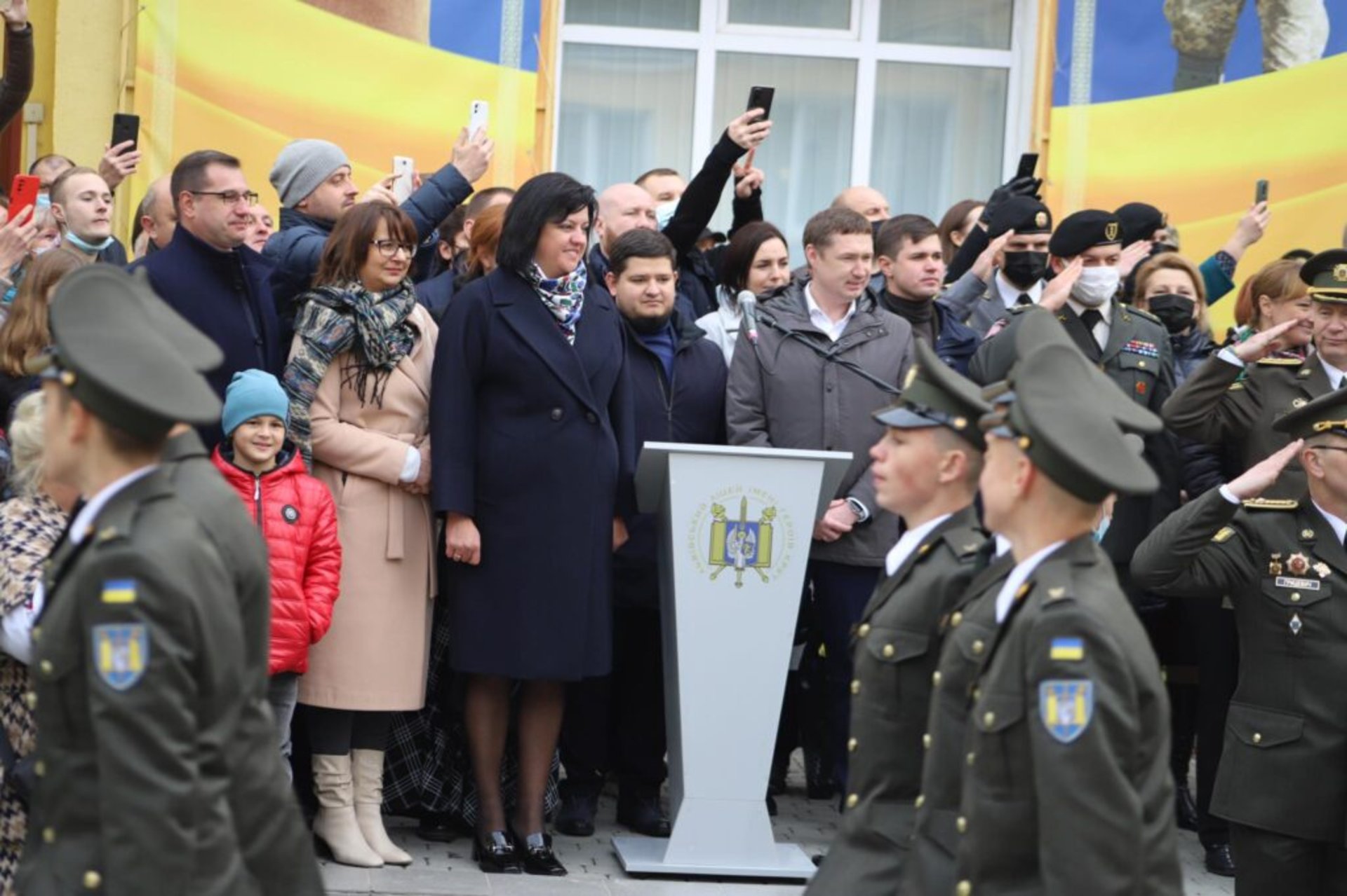 Учні Львівського ліцею імені Героїв Крут склали урочисту клятву