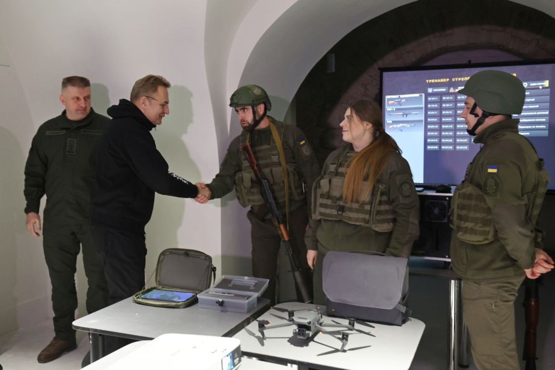 Львів закупив інтерактивний тир для підготовки бійців Національної гвардії України