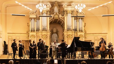 У Львівській філармонії відсвяткували ювілей Віктора Камінського