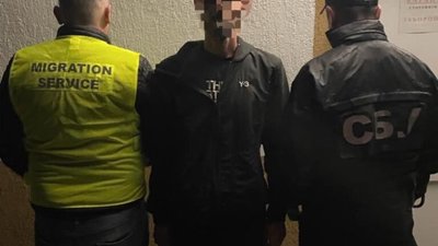 СБУ викрили росіянина, який діяв на шкоду державній безпеці України