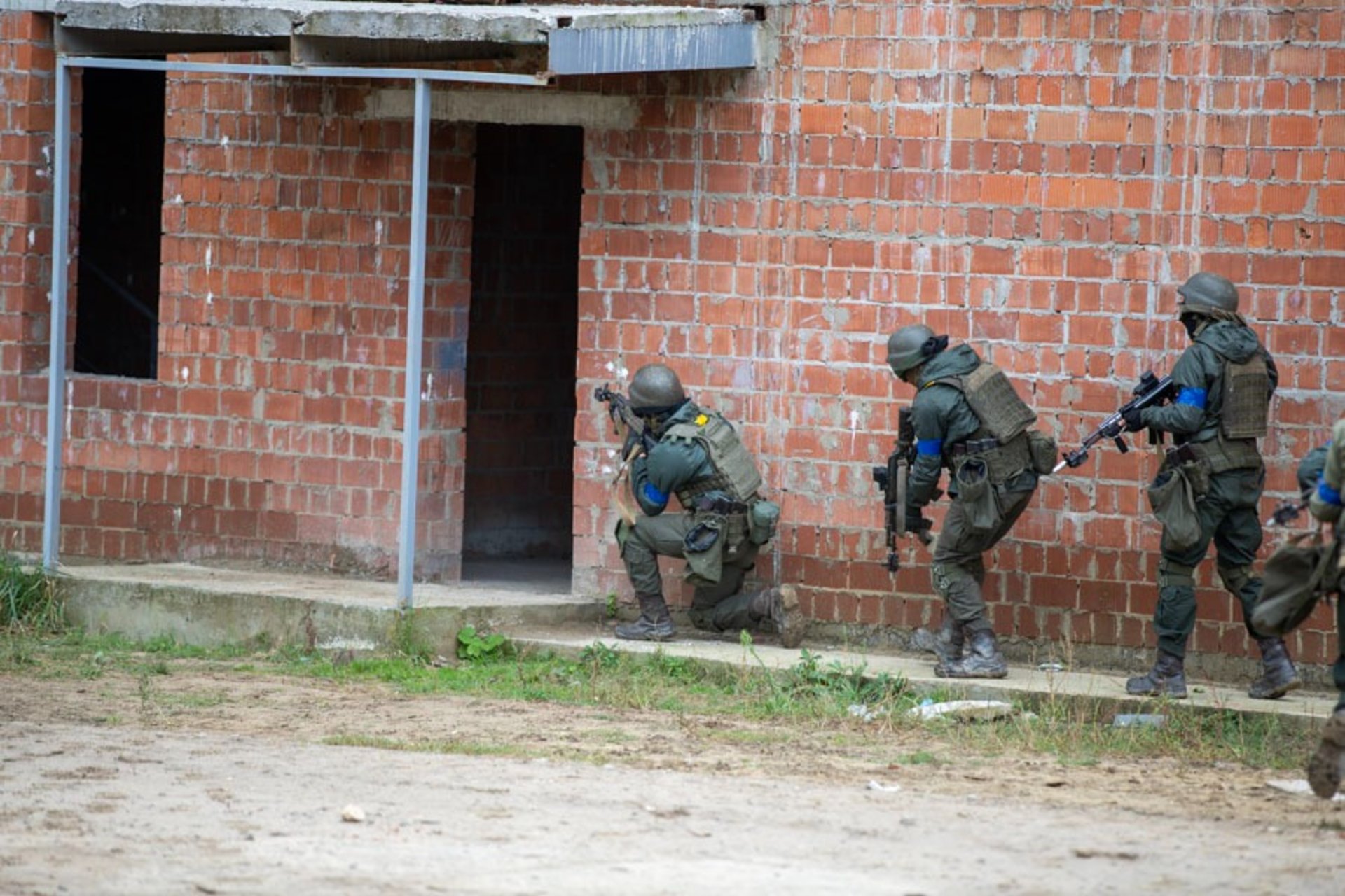 Національна гвардія блискуче відпрацювала бій у місті під час міжнаціональних навчань «Rapid Trident 2021», фото НГУ