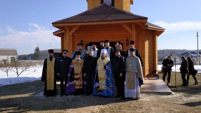 На Яворівщині освятили капличку університету внутрішніх справ