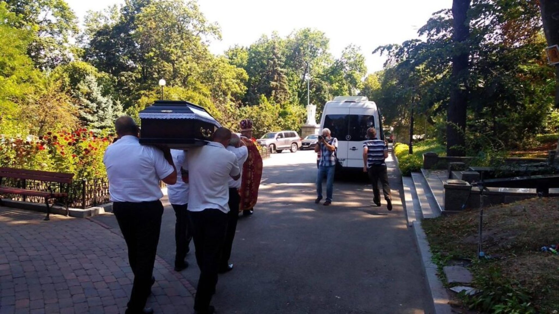 У Києві провели в останню путь Роланда Франка, фото Богдан Лазорак