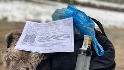 Нацкорпус навідав Стахіва та передав йому квиток до Росії (ВІДЕО)