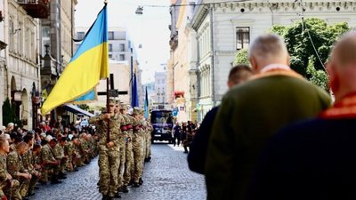 Львів прощається з трьома Героями 125-ї бригади територіальної оборони