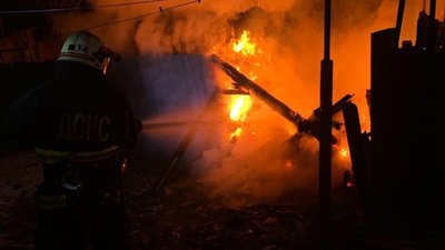 Шептицький район: під час ліквідації пожежі в будівлі виявлено тіло чоловіка