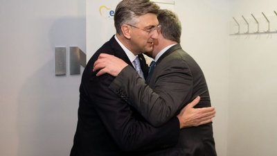 Прошенко зустрівся з прем'єр-міністром Хорватії Андреєм Плєнковічем