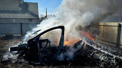 На Львівщині судили матір хлопчика, який підпалив сухостій і спричинив пожежу Tesla