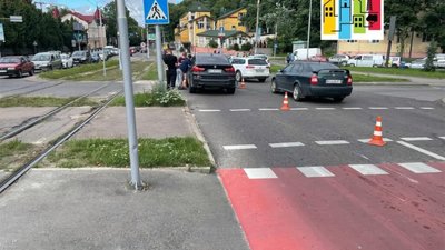 Внаслідок ДТП у Львові травмований водій електросамоката (ФОТО)
