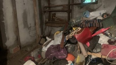 У Львові замість укриття влаштували смітник