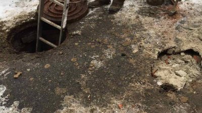 Добрі зміни Садового: у Львові утворилось нове провалля (ФОТО)
