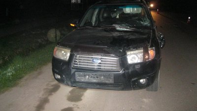 На Львівщині автомобіль збив двох пішоходів (ФОТО)