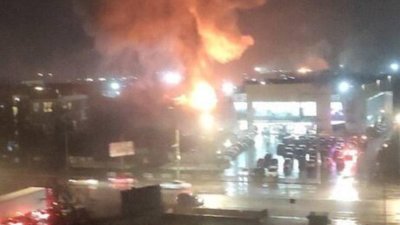 У Львові горить будинок (ФОТО)