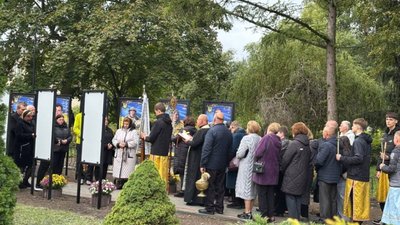 На Львівщині освятили Алею Героїв