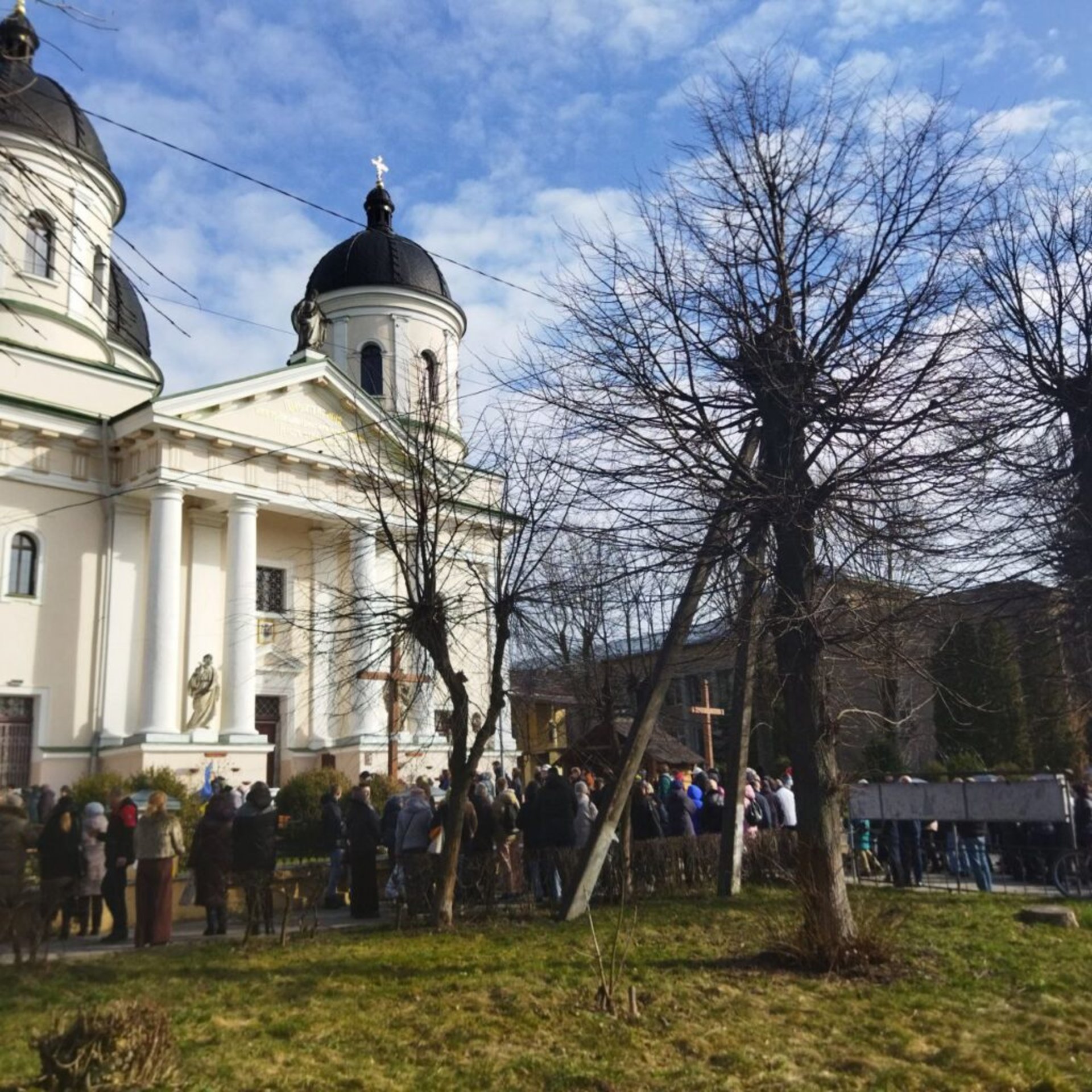 Сокальська громада зустріла тіло Романа Шпака, який загинув поблизу Бахмуту