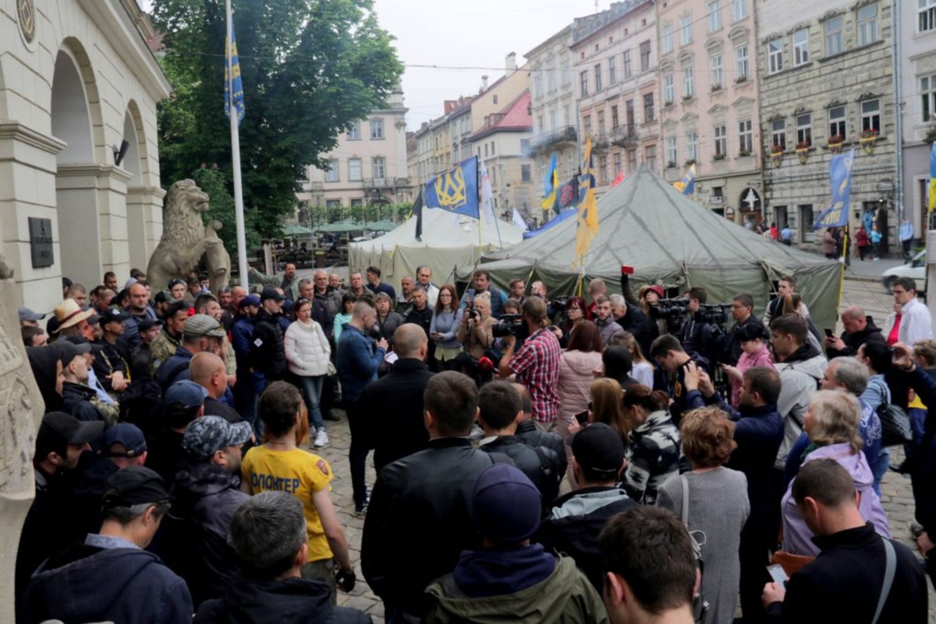 Пікет під Ратушею, Львів, 30.05.19, фото: 4studio
