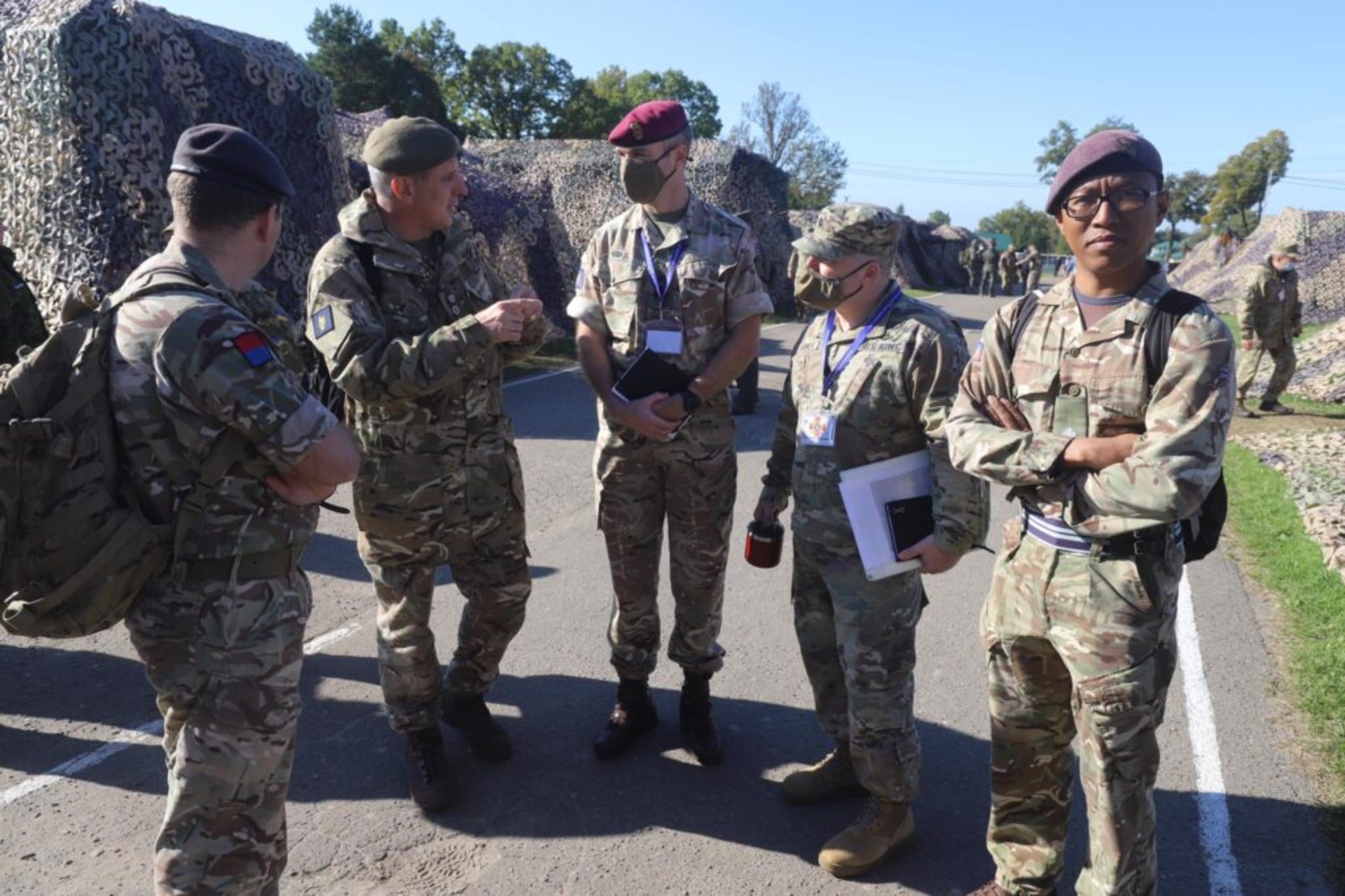 На Яворівському полігоні проходять Дні Високоповажних гостей стратегічного командно-штабного навчання, фото ЛОР