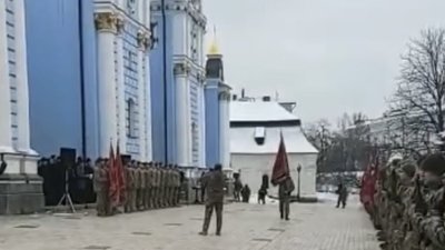 Львівська 125 окрема бригада територіальної оборони Збройних сил України відзначена  Бойовим прапором