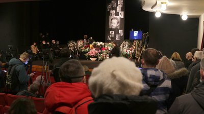 Як Львів попрощався із Романом Віктюком (ФОТОРЕПОРТАЖ)