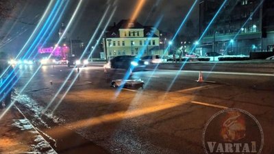 У Львові чоловік не зміг перебігти усі смуги на Городоцькій (ФОТО)