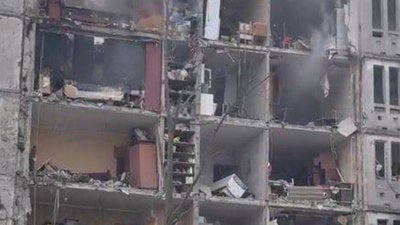 Харків: Під завалами 5-ти поверхового будинку залишаються люди