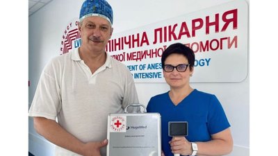 Перше медоб’єднання Львова отримало сучасний відеоларингоскоп