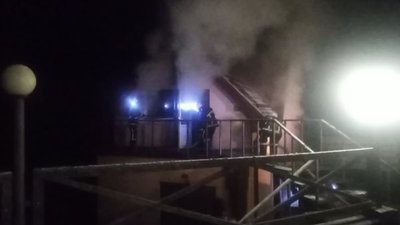 У Сколівському районі горіла сауна (ФОТО)