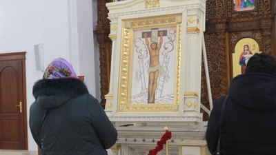 Цього тижня у Львові перебуває чудотворна ікона Розп’яття Спасителя (ФОТО)