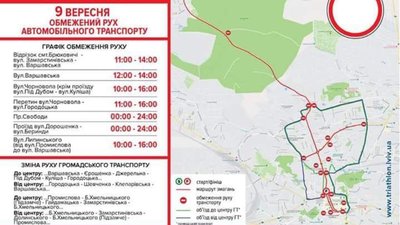 У Львові перекриють рух транспорту