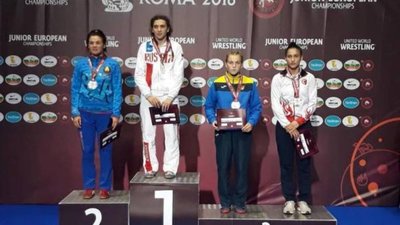 Борці Львівщини вибороли п’ять  медалей на Чемпіонаті Європи з вільної боротьби