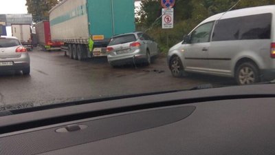 У Малехові не розминулись автомобілі (ФОТО)
