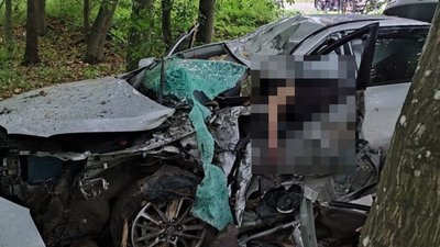 На Львівщині унаслідок ДТП загинув водій «Тойоти» (ФОТО)