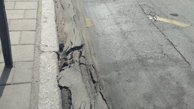 На вулицях Львова від спеки плавиться асфальт (ФОТО)