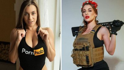 Українська порноактириса Джозефіна Джексон, яка родом із Львівщини займається реабілітацією військових ЗСУ