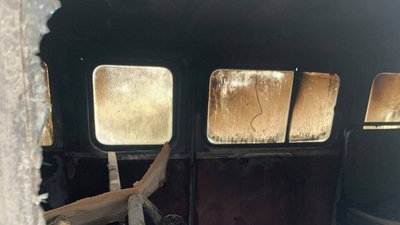 У Зимній Воді згорів автомобіль (ФОТО)