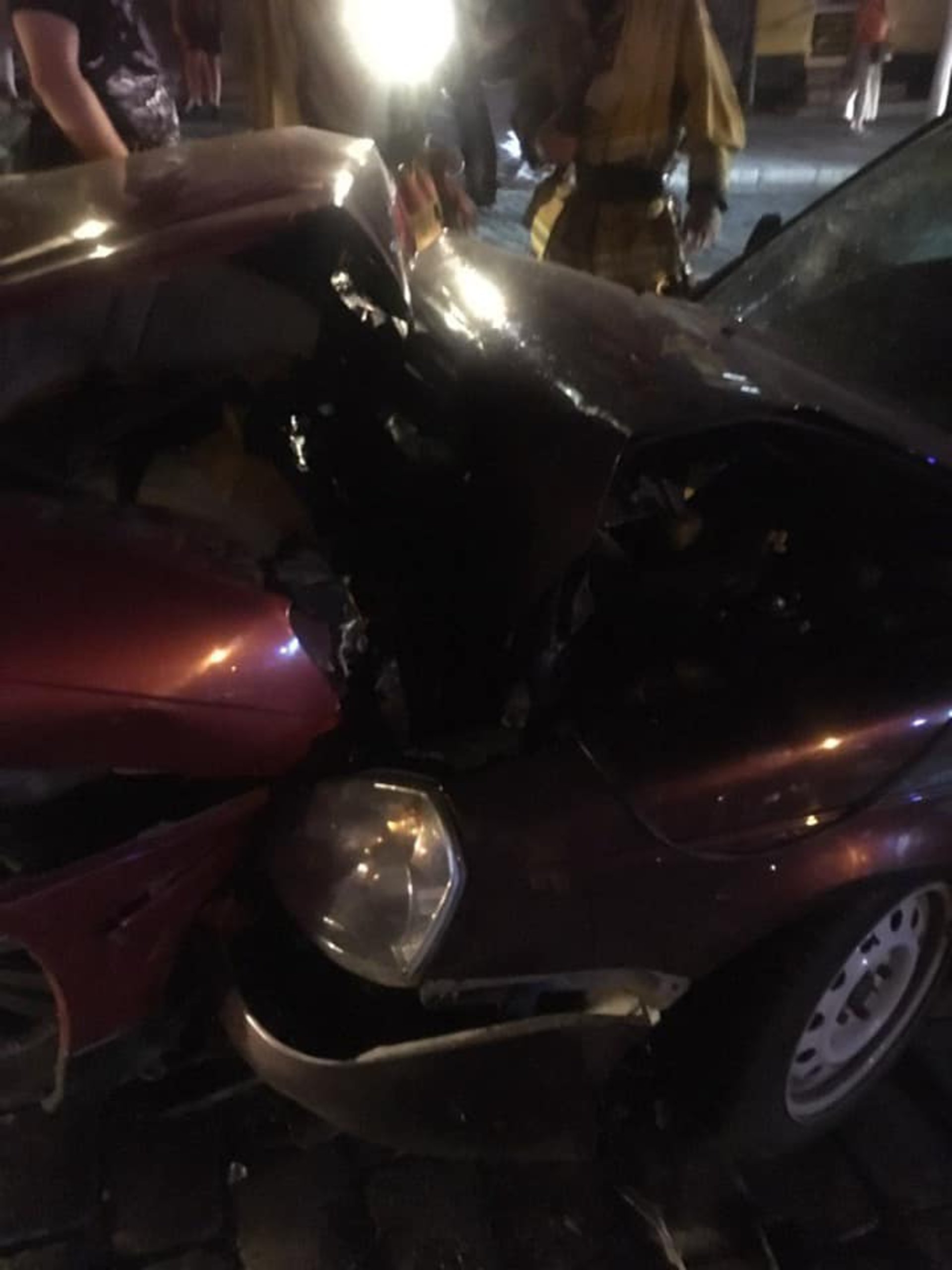 Аварія біля цирку у Львові. Фото Ігор Зінкевич
