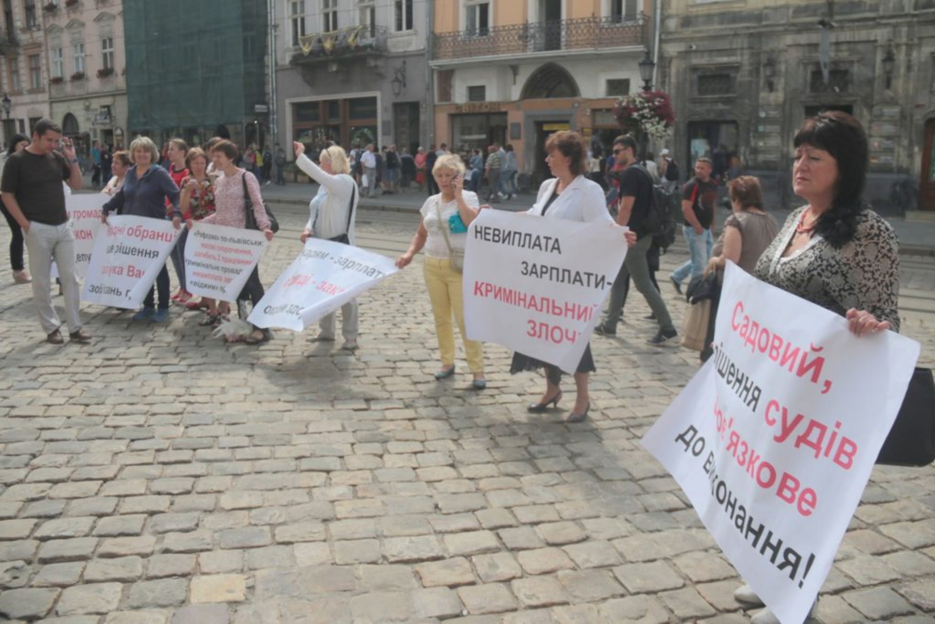 Пікет стоматологів під ЛМР 13.07.18