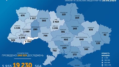 В Україні знову значно збільшилася кількість нових випадків COVID-19